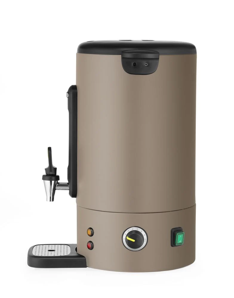 HENDI Heißgetränkespender UNIQ – designed by Robert Bronwasser – 16 l – Taupe – 230 V / 1650 W – 357 × 380 × 502 mm