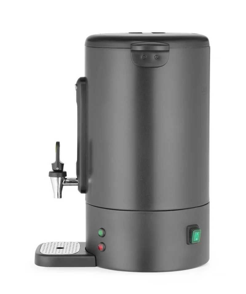 HENDI Perkolator UNIQ – designed by Robert Bronwasser – 14 l – Schwarz – 230 V / 1750 W – 357 × 380 × 502 mm