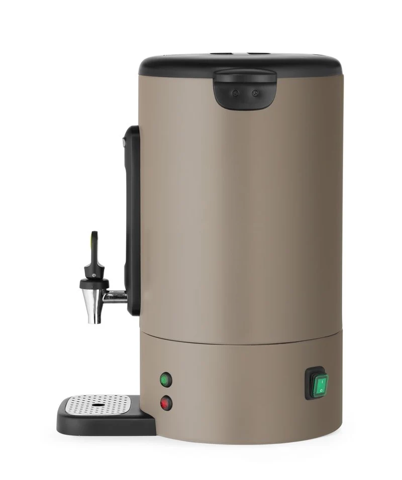 HENDI Perkolator UNIQ – designed by Robert Bronwasser – 14 l – Taupe – 230 V / 1750 W – 357 × 380 × 502 mm