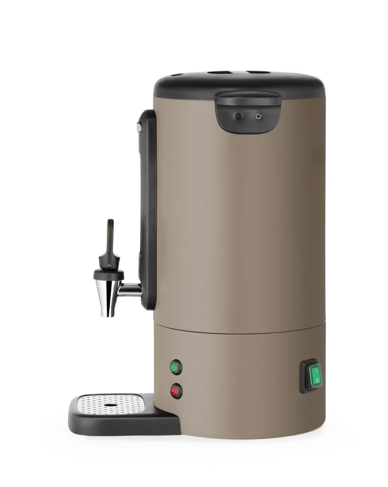 HENDI Perkolator UNIQ – designed by Robert Bronwasser – 7 l – Taupe – 230 V / 1050 W – 307 × 330 × 450 mm