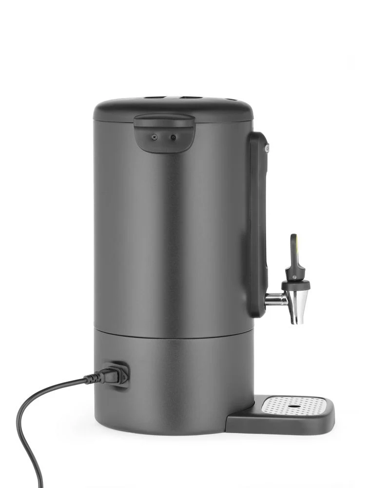 HENDI Perkolator UNIQ – designed by Robert Bronwasser – 7 l – Schwarz – 230 V / 1050 W – 307 × 330 × 450 mm