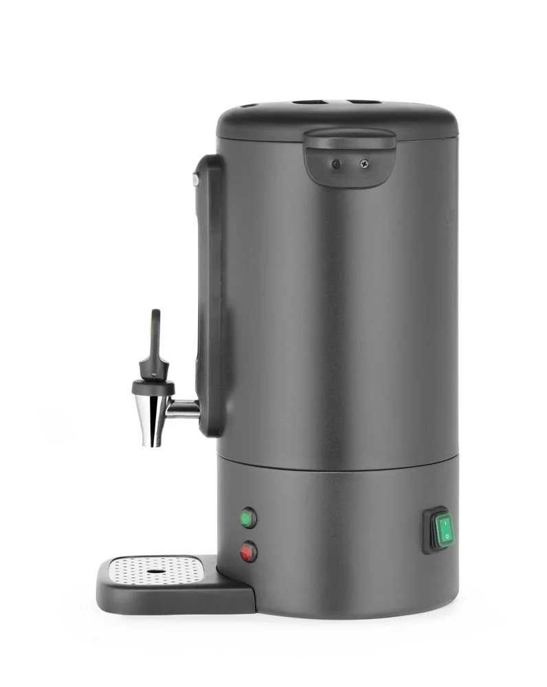HENDI Perkolator UNIQ – designed by Robert Bronwasser – 7 l – Schwarz – 230 V / 1050 W – 307 × 330 × 450 mm