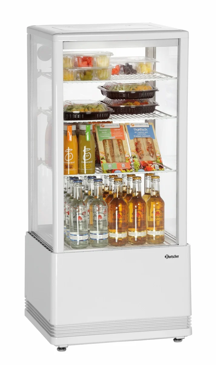 Bartscher Mini-Kühlvitrine 78L-WE/L