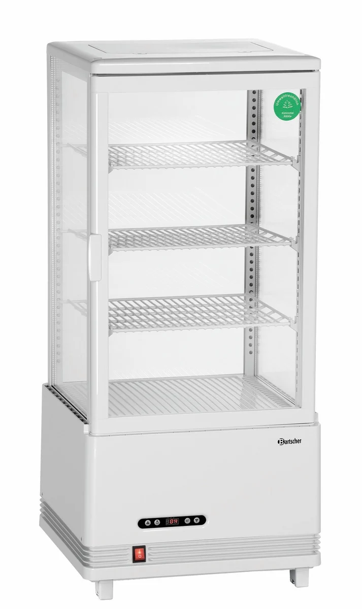 Bartscher Mini-Kühlvitrine 78L-WE/L