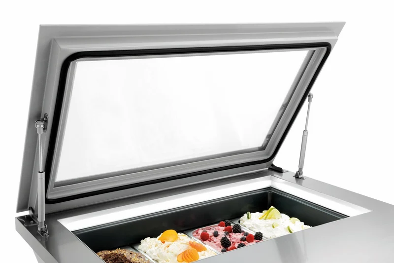 Bartscher Eisvitrine 4x6,5L-F