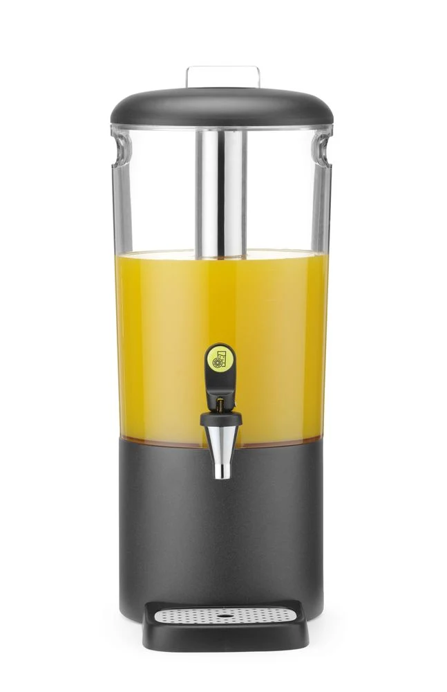 HENDI Saftspender UNIQ – designed by Robert Bronwasser – 8 l – Schwarz – 318 × 216 × 532 mm