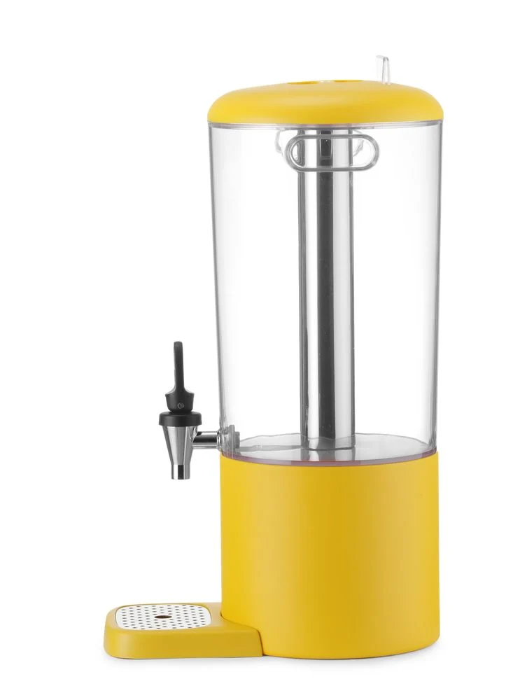 HENDI Saftspender UNIQ – designed by Robert Bronwasser – 8 l – Gelb – 318 × 216 × 532 mm