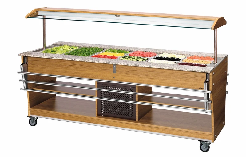 Bartscher Buffetwagen, kalt, 6x 1/1 GN