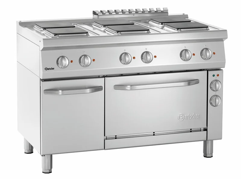 Bartscher Elektroherd 700, B1200, 6PL, EBO