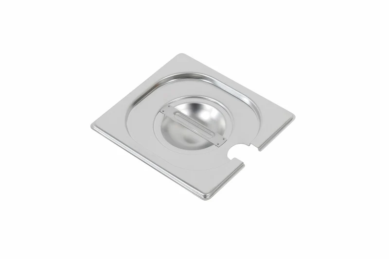 Bartscher Deckel 1/6GN, mit Löffelaussparung