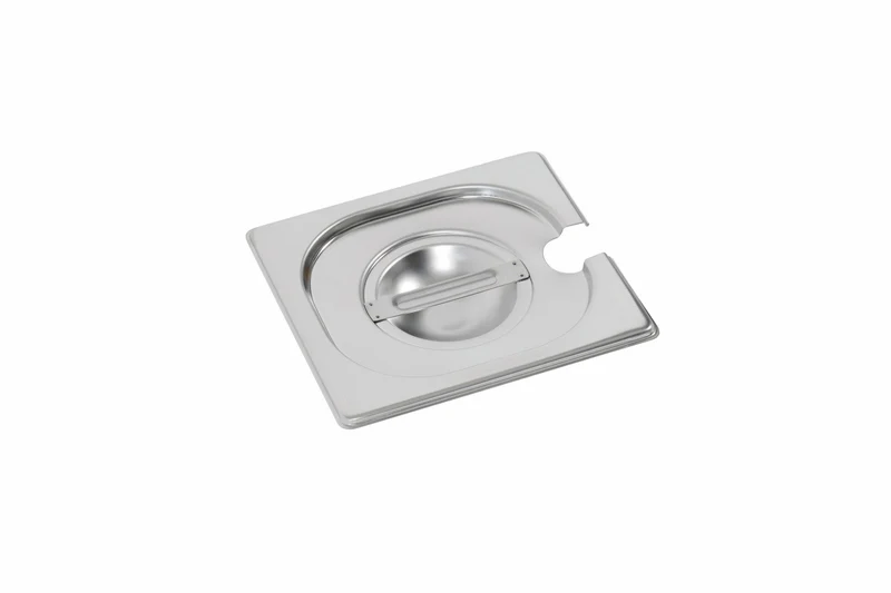 Bartscher Deckel 1/6GN, mit Löffelaussparung