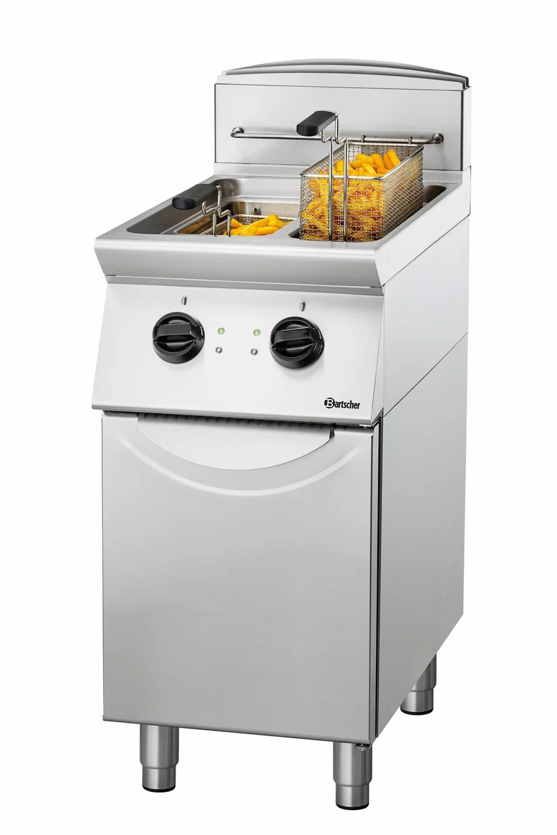 Bartscher Fritteuse 700, B400, 2x8L