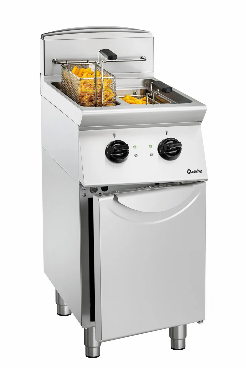 Bartscher Fritteuse 700, B400, 2x8L