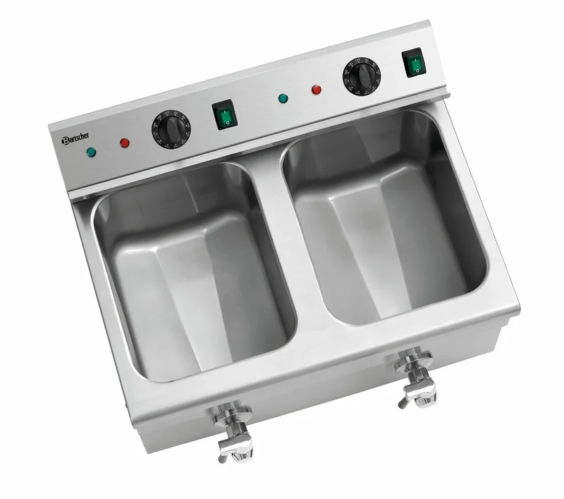 Bartscher Induktions-Fritteuse 2x8L Plus