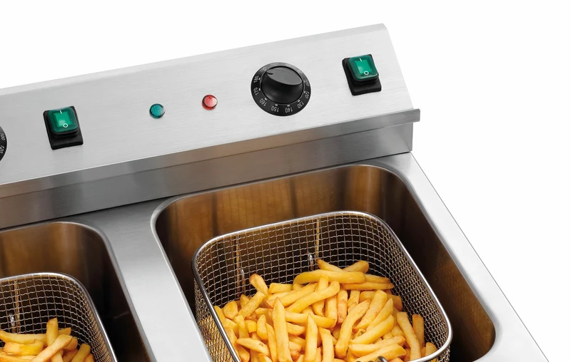 Bartscher Induktions-Fritteuse 2x8L Plus