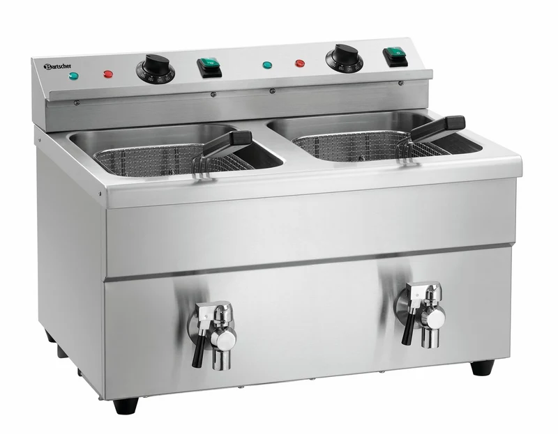 Bartscher Induktions-Fritteuse 2x8L Plus