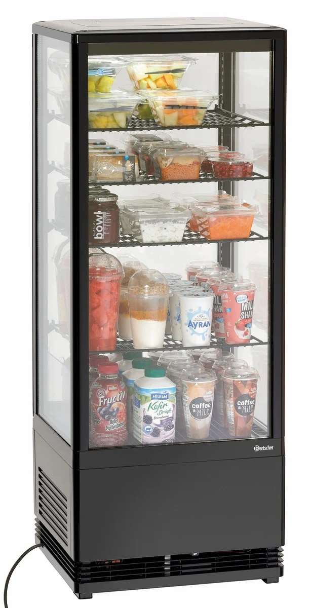 Bartscher Mini-Kühlvitrine 98L-SW