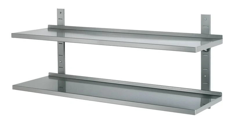 Bartscher Wandregal Set, 1200x355 komplett