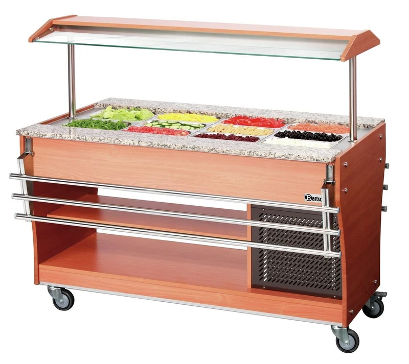 Bartscher Tablettrutsche, 1 Stück, 4x 1/1 GN
