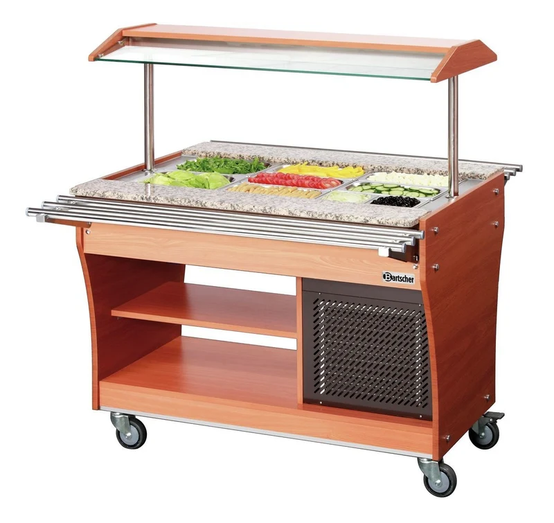 Bartscher Tablettrutsche, 1 Stück, 3x 1/1 GN