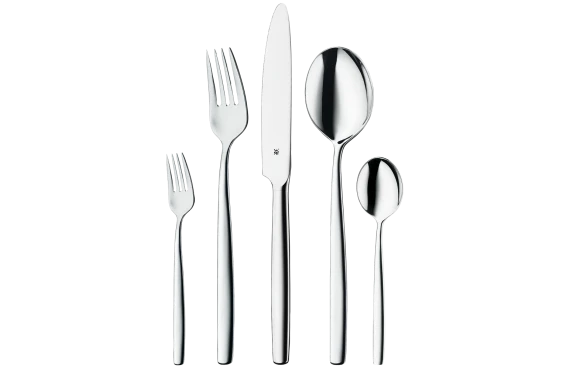 WMF Bistro Besteckset 24-teilig, Cromargan 18/10