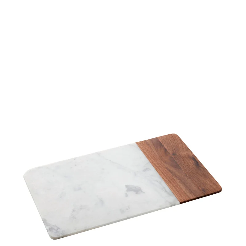 WMF Platte Marmor/Holz recht 30,5x18,4x1,5cm