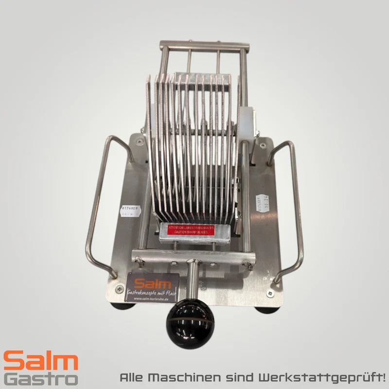 Bron Coucke-Tellier Tomatenschneider 5,5 mm Edelstahl Aussteller mit Garantie