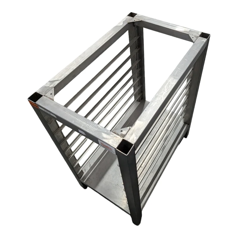 Untergestell CNS 415x660xH850mm für Backbleche für Wiesheu gebraucht