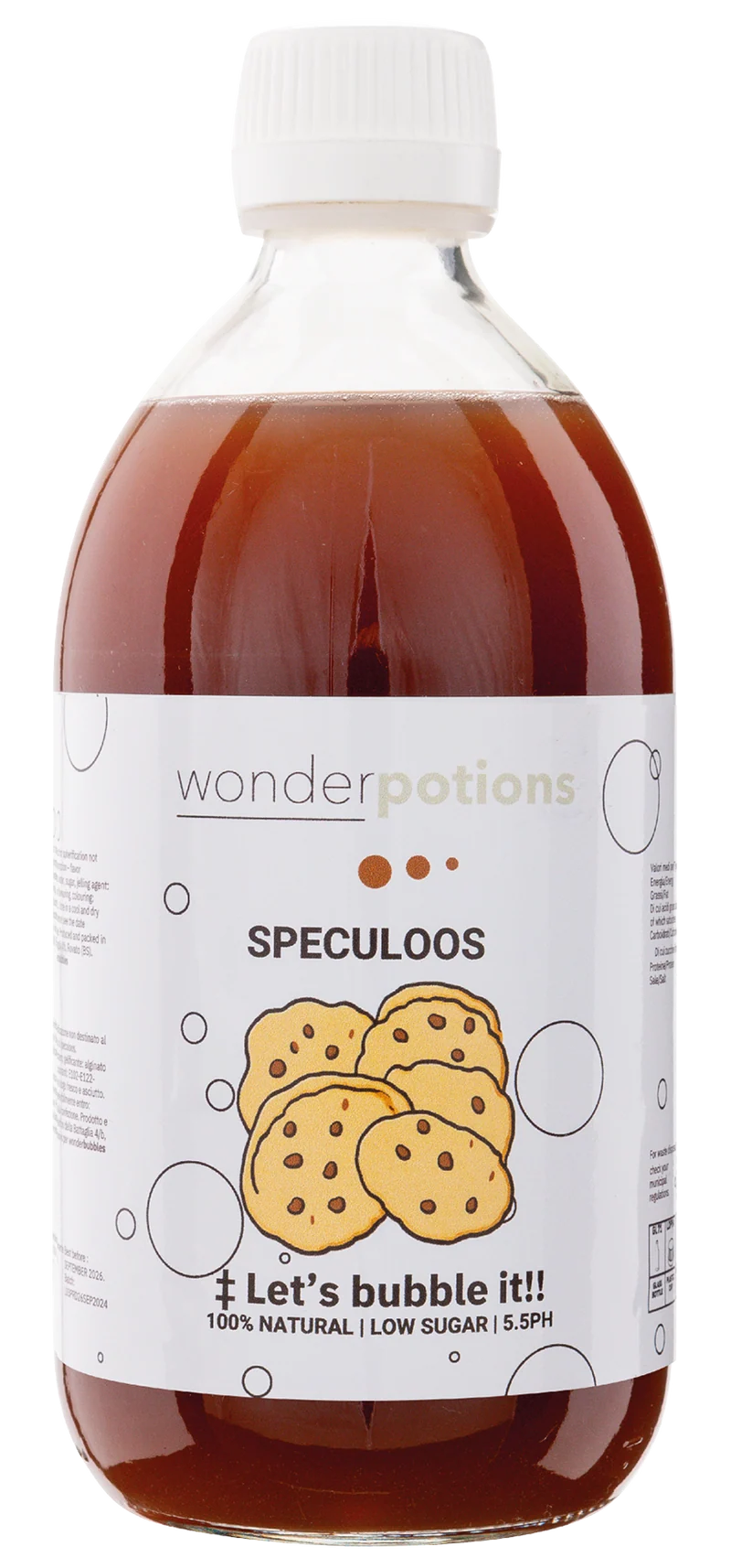 6x 500 ml Aroma Spekulatius Wonderpotion für Wonder Bubbles Maschine Aromatisierte Flüssigkeit