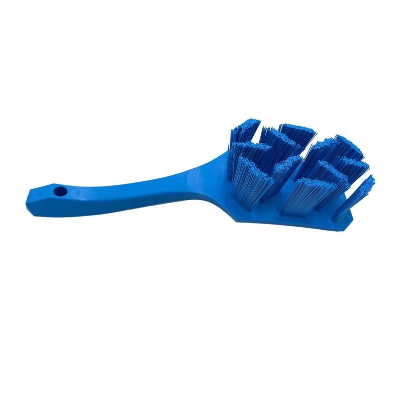 Vikan Handbürste kurzer Griff 260mm Hart Blau