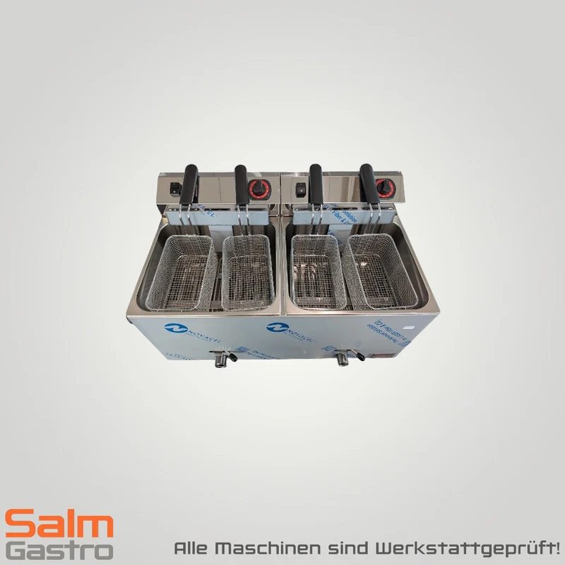 Rm Gastro Fritteuse elektrisch doppelt FE 1010 TD 2x11L 400V