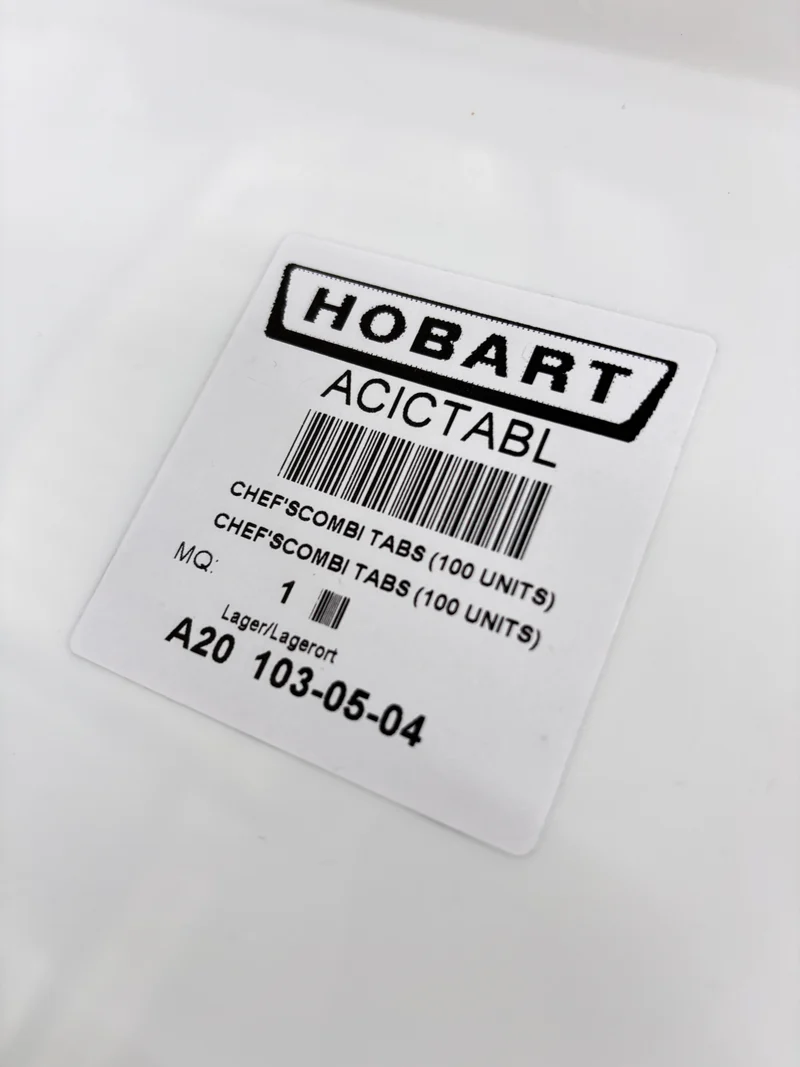 Hobart Chef`s Combi Reinigungstabs 100 Tabs - ITW Cleaning TABS - Für Kombidämpfer