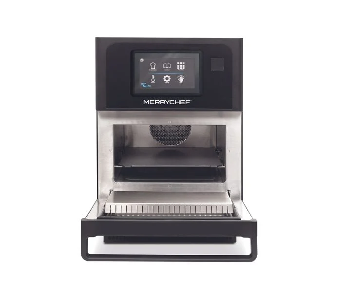 Merrychef conneX®12e - 230V Variante Schwarz- Plug & Play-fähig, ohne Abzug, ohne Installationskosten und mit einer Steckdose mit niedriger Amperezahl zu betreiben