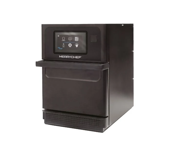 Merrychef conneX®12e - 230V Variante Schwarz- Plug & Play-fähig, ohne Abzug, ohne Installationskosten und mit einer Steckdose mit niedriger Amperezahl zu betreiben