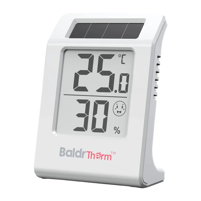 BALDRTHERM E0587TH Solar-Powered Thermohygrometer