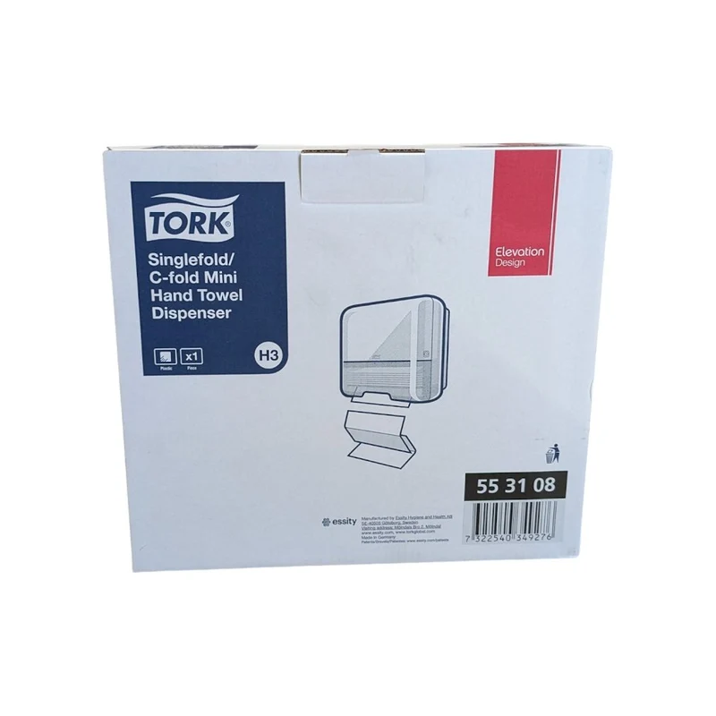 Tork Elevation Handtuchspender ZZ Mini schwarz H3 332x291x135 Restposten Sonderposten