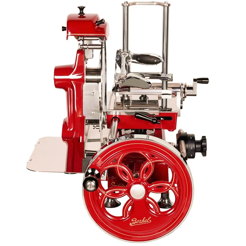 Berkel Aufschnittmaschine Volano B2 rot inkl. Standfuß
