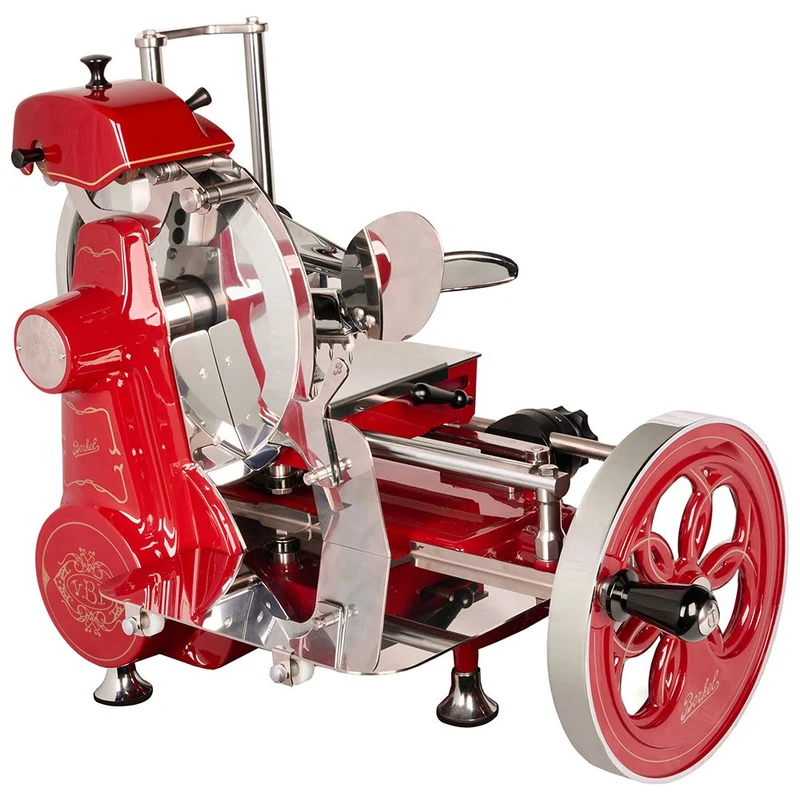 Berkel Aufschnittmaschine Volano B2 rot inkl. Standfuß