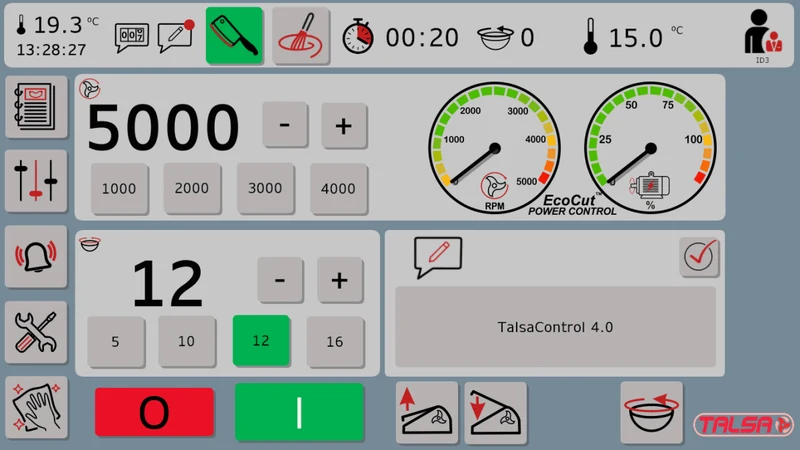 Talsa K55sb Suprem Standkutter 400V 55L