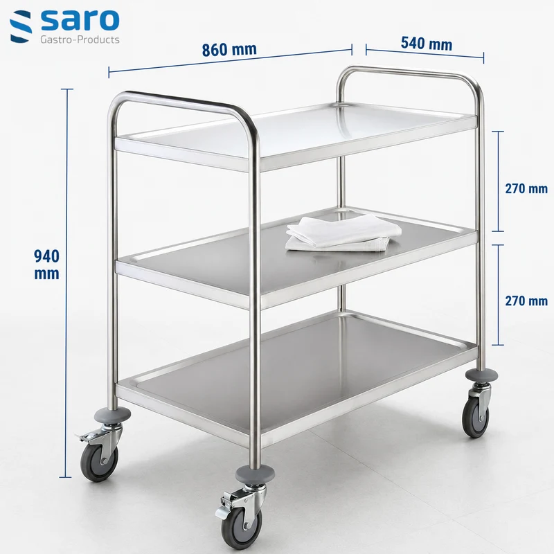 Saro Transportwagen / Servierwagen Modell BASTIAN