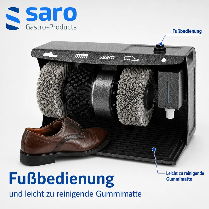 Saro Schuhputzmaschine Modell ESP 006