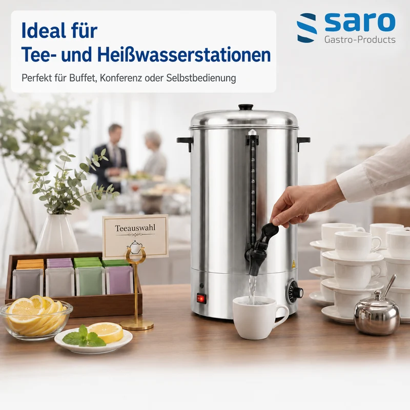 Saro Glühweinkocher / Heißwasserspender Modell HOT DRINK MAXI