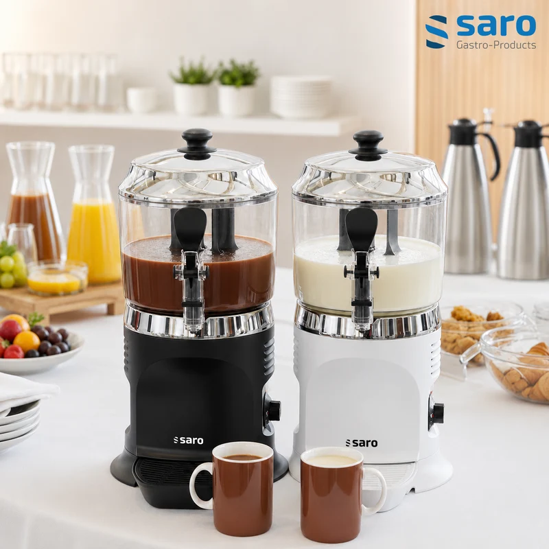Saro Kakaodispenser Modell NINA weiß