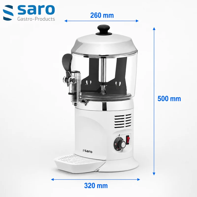 Saro Kakaodispenser Modell NINA weiß