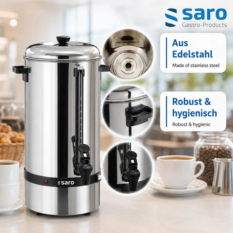 Saro Kaffeemaschine mit Rundfilter Modell MICA 6010