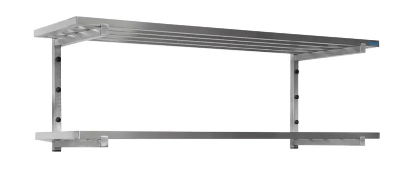 Saro Wandbord mit Streben, 2 Borde 1400mm