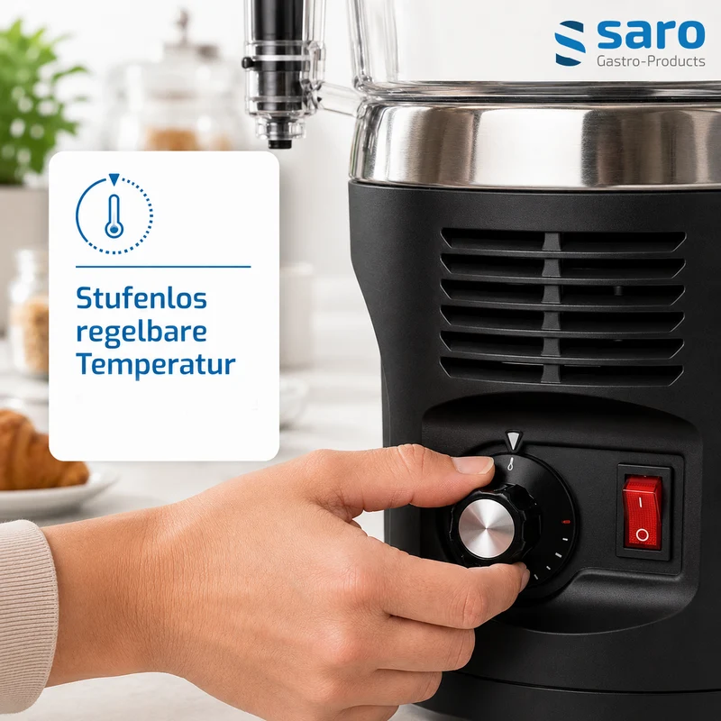 Saro Kakaodispenser Modell NINA schwarz