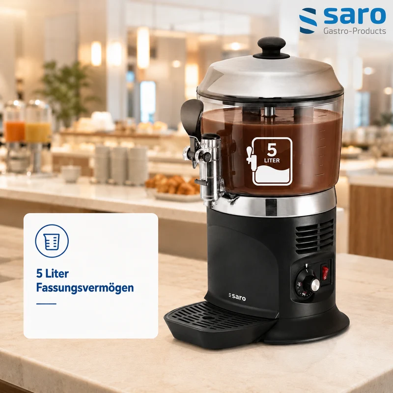 Saro Kakaodispenser Modell NINA schwarz