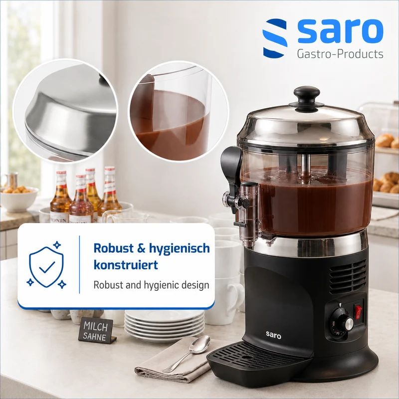 Saro Kakaodispenser Modell NINA schwarz