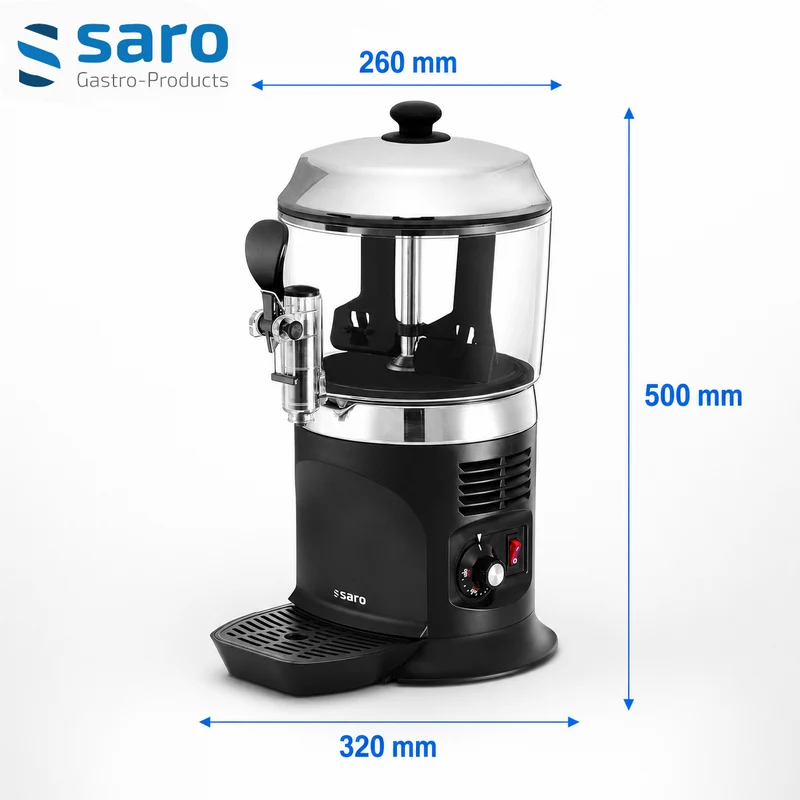 Saro Kakaodispenser Modell NINA schwarz